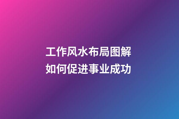 工作风水布局图解 如何促进事业成功